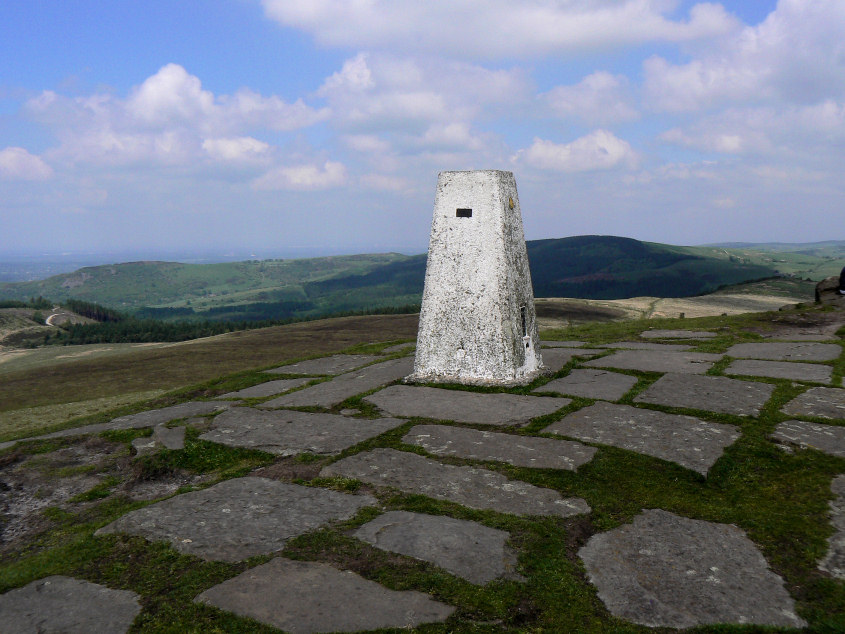 Shutlingsloe's summit trig Shutlingsloe's summit trig